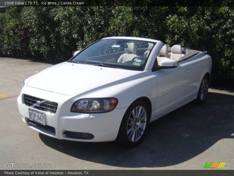 Ice White / Calcite Cream 2008 Volvo C70 T5