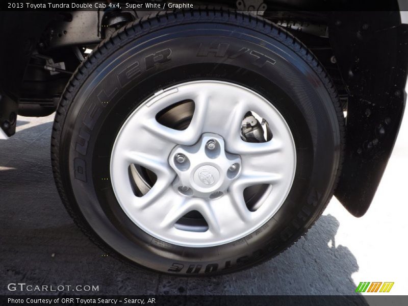 Super White / Graphite 2013 Toyota Tundra Double Cab 4x4