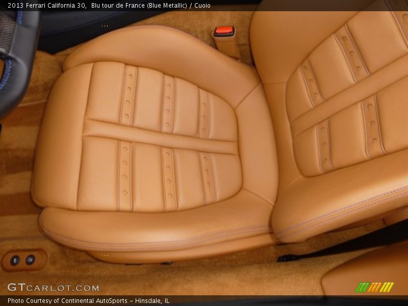 Blu tour de France (Blue Metallic) / Cuoio 2013 Ferrari California 30