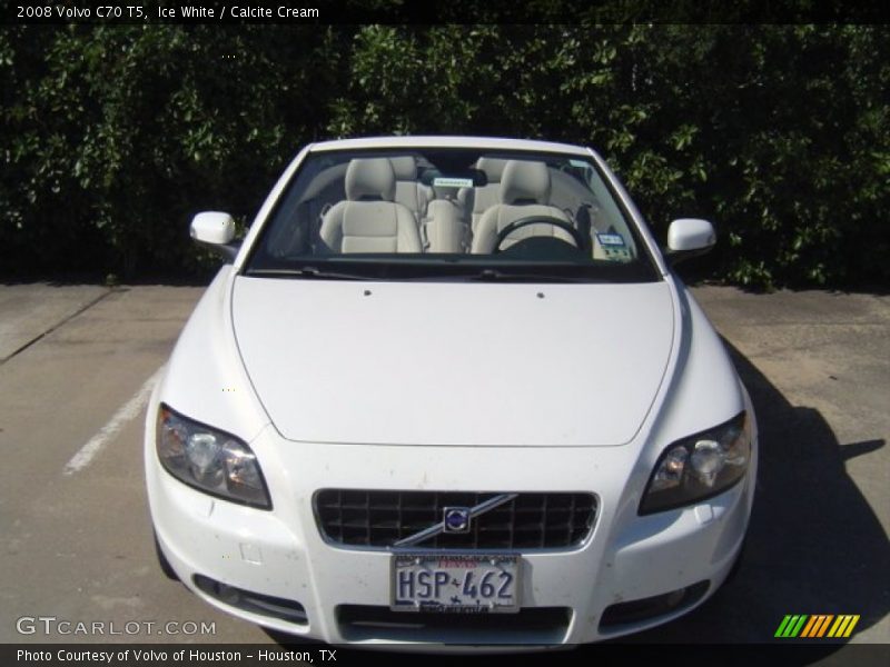 Ice White / Calcite Cream 2008 Volvo C70 T5