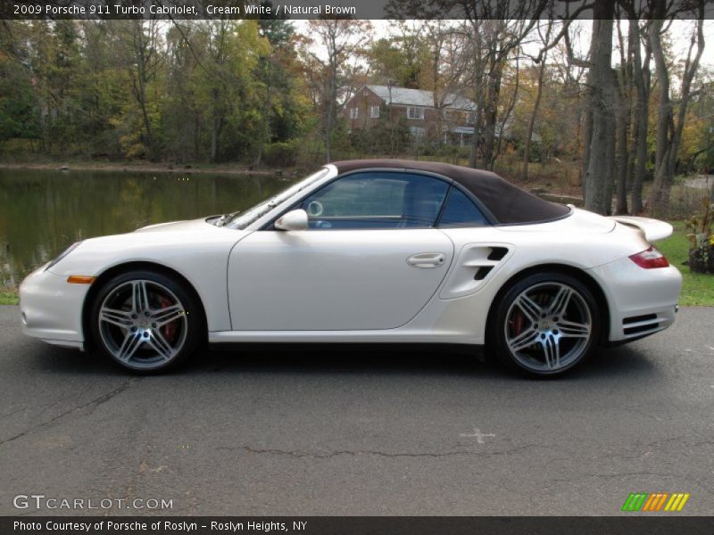  2009 911 Turbo Cabriolet Cream White