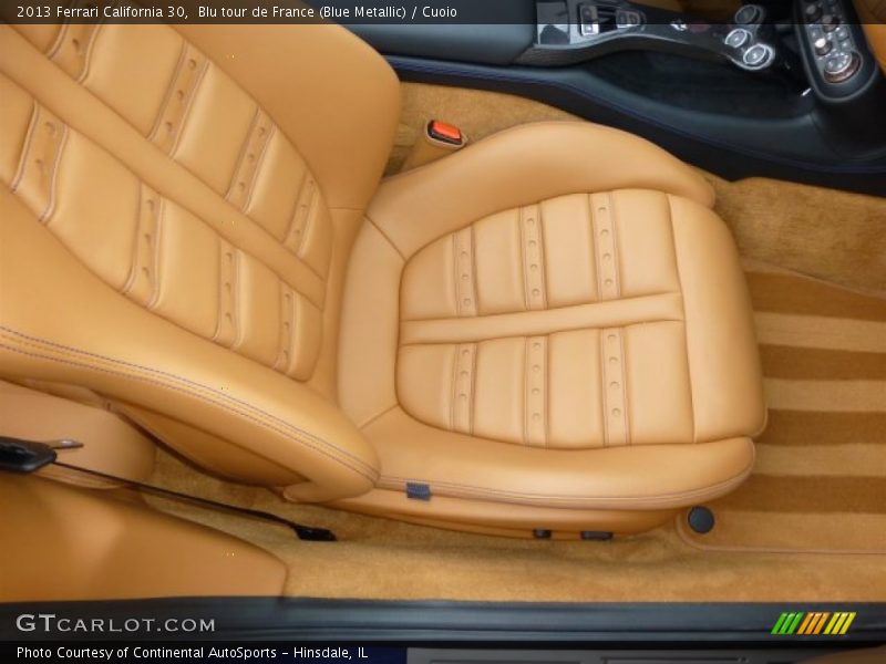 Blu tour de France (Blue Metallic) / Cuoio 2013 Ferrari California 30