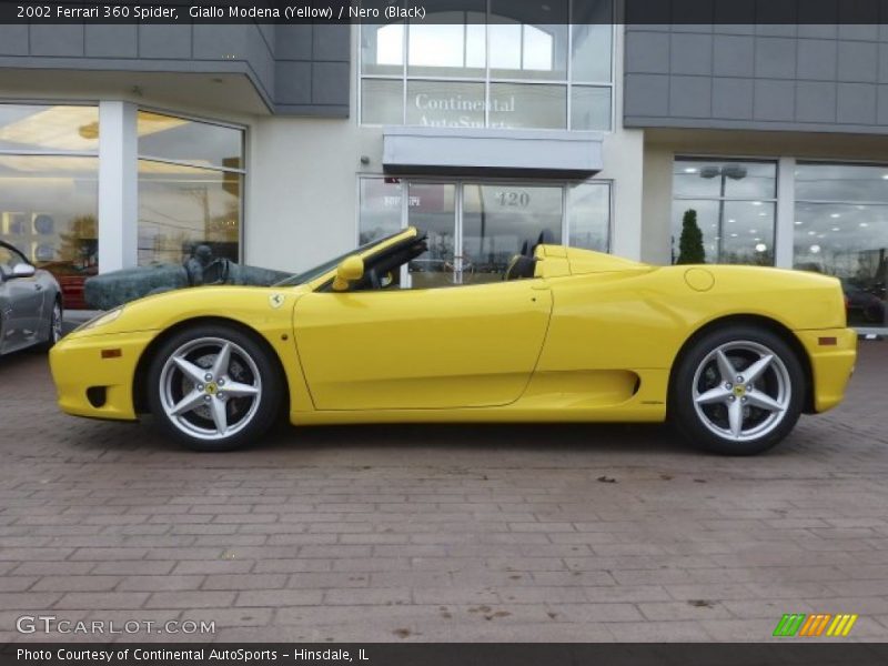  2002 360 Spider Giallo Modena (Yellow)