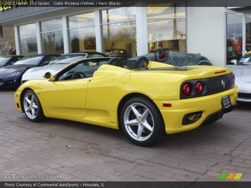  2002 360 Spider Giallo Modena (Yellow)