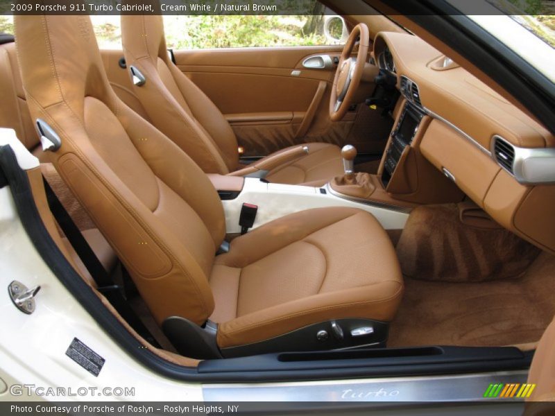 Front Seat of 2009 911 Turbo Cabriolet