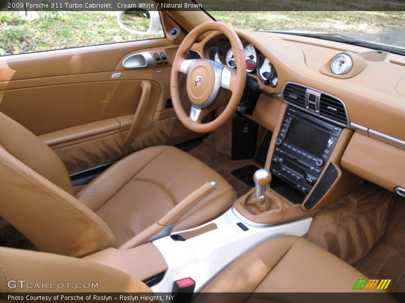 Dashboard of 2009 911 Turbo Cabriolet