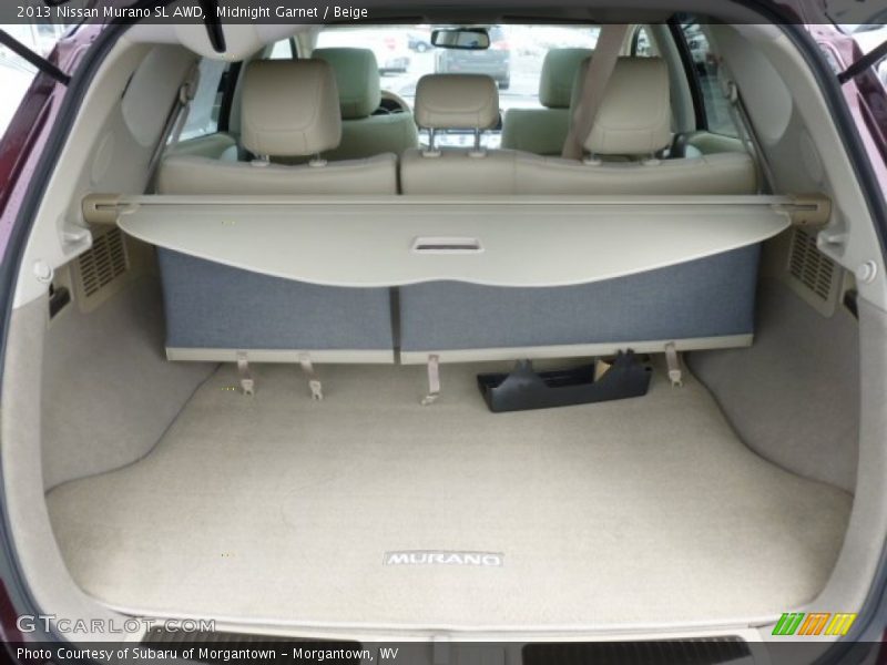  2013 Murano SL AWD Trunk