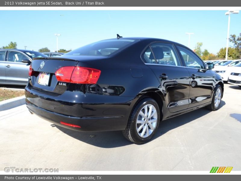 Black Uni / Titan Black 2013 Volkswagen Jetta SE Sedan
