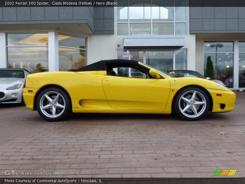  2002 360 Spider Giallo Modena (Yellow)
