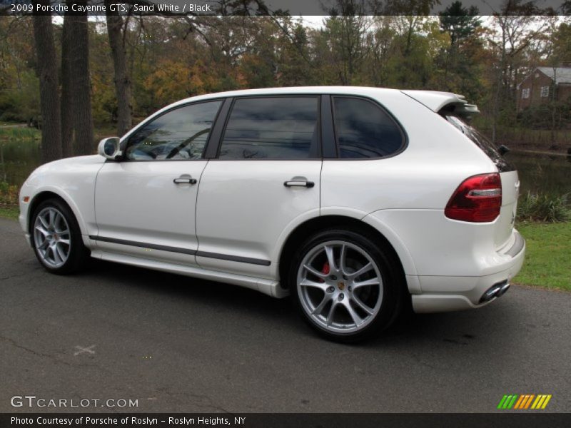 Sand White / Black 2009 Porsche Cayenne GTS