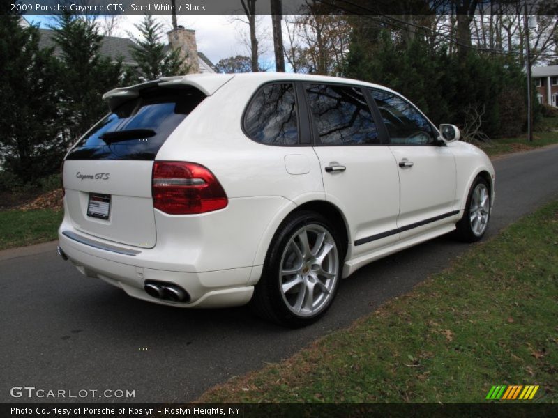 Sand White / Black 2009 Porsche Cayenne GTS