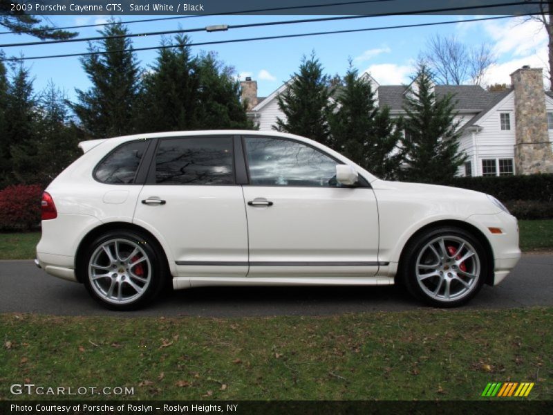 Sand White / Black 2009 Porsche Cayenne GTS
