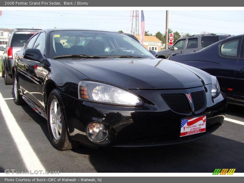 Black / Ebony 2008 Pontiac Grand Prix Sedan