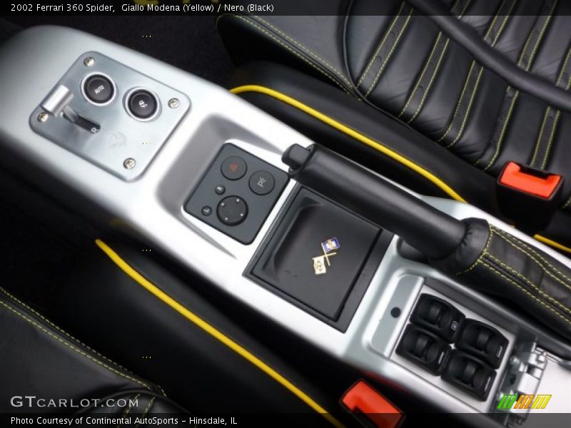 Controls of 2002 360 Spider