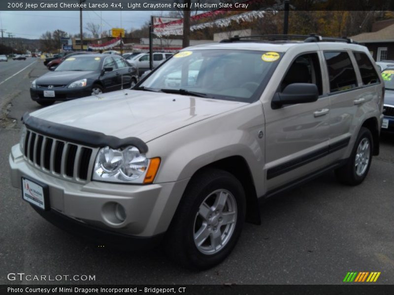 Light Graystone Pearl / Medium Slate Gray 2006 Jeep Grand Cherokee Laredo 4x4