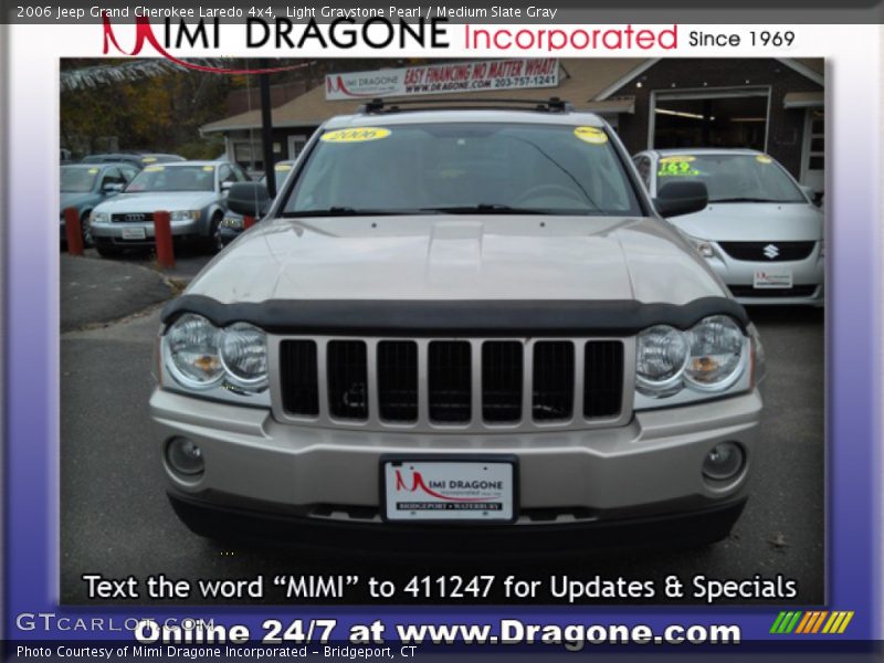 Light Graystone Pearl / Medium Slate Gray 2006 Jeep Grand Cherokee Laredo 4x4