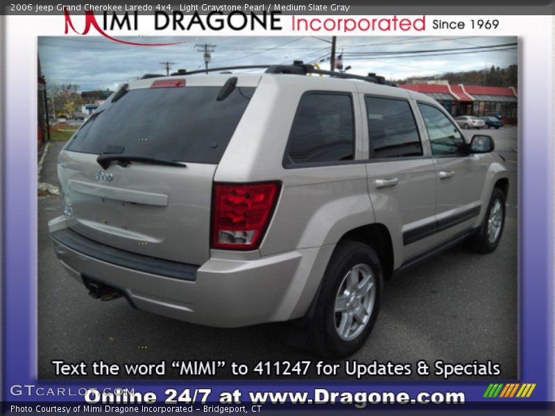 Light Graystone Pearl / Medium Slate Gray 2006 Jeep Grand Cherokee Laredo 4x4
