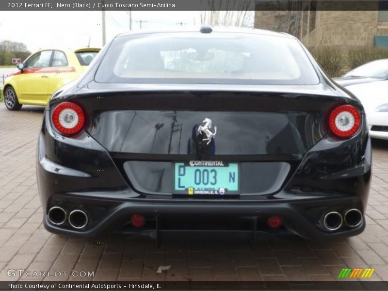 Nero (Black) / Cuoio Toscano Semi-Anilina 2012 Ferrari FF