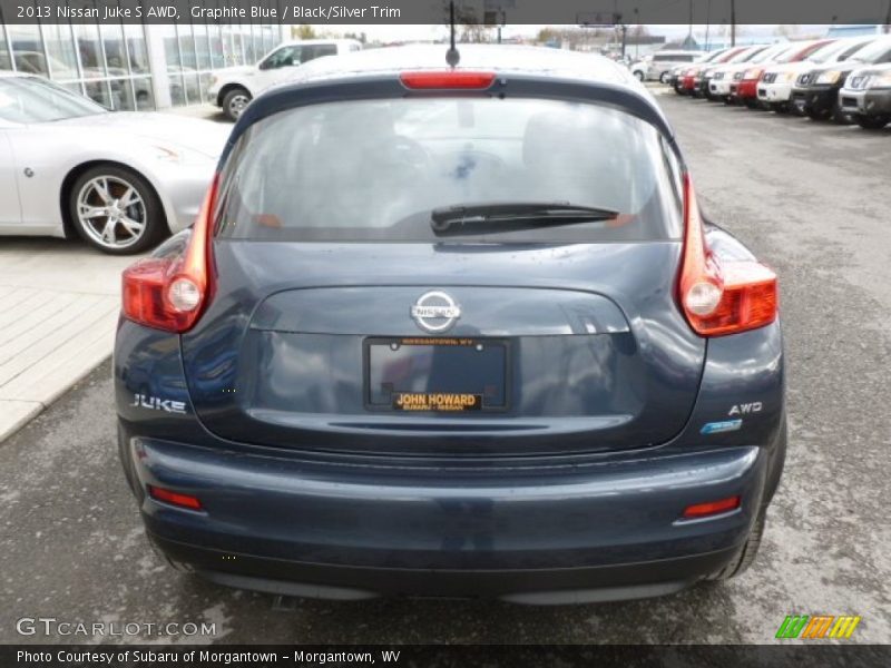 Graphite Blue / Black/Silver Trim 2013 Nissan Juke S AWD