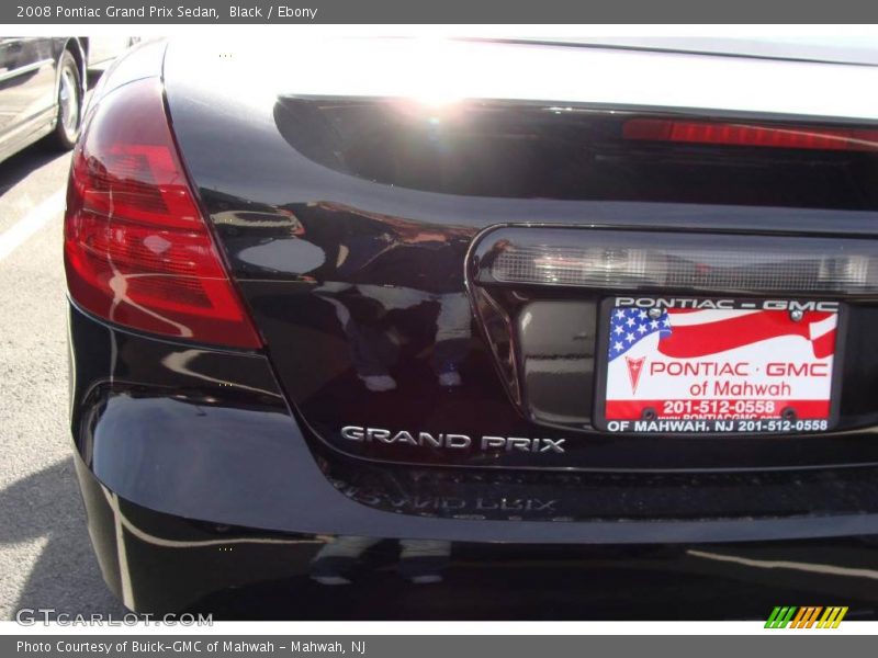 Black / Ebony 2008 Pontiac Grand Prix Sedan