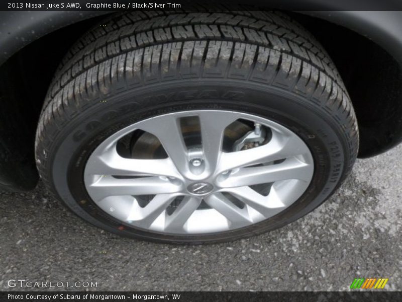 Graphite Blue / Black/Silver Trim 2013 Nissan Juke S AWD