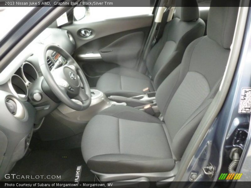 Graphite Blue / Black/Silver Trim 2013 Nissan Juke S AWD