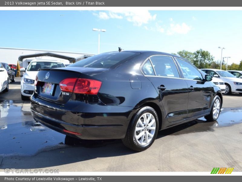 Black Uni / Titan Black 2013 Volkswagen Jetta SE Sedan
