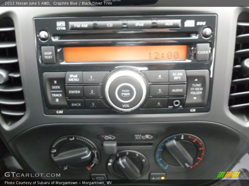 Graphite Blue / Black/Silver Trim 2013 Nissan Juke S AWD