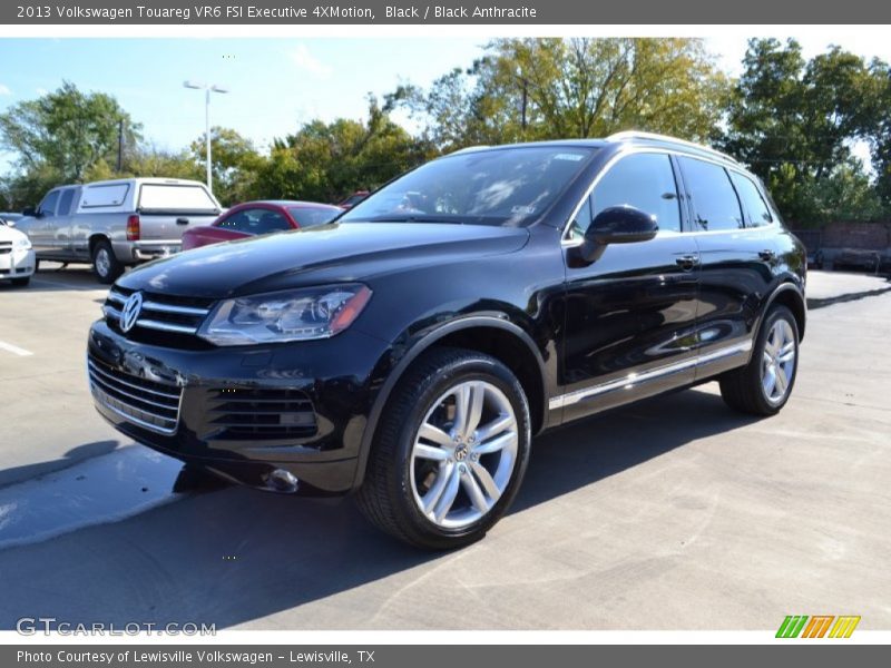 Black / Black Anthracite 2013 Volkswagen Touareg VR6 FSI Executive 4XMotion