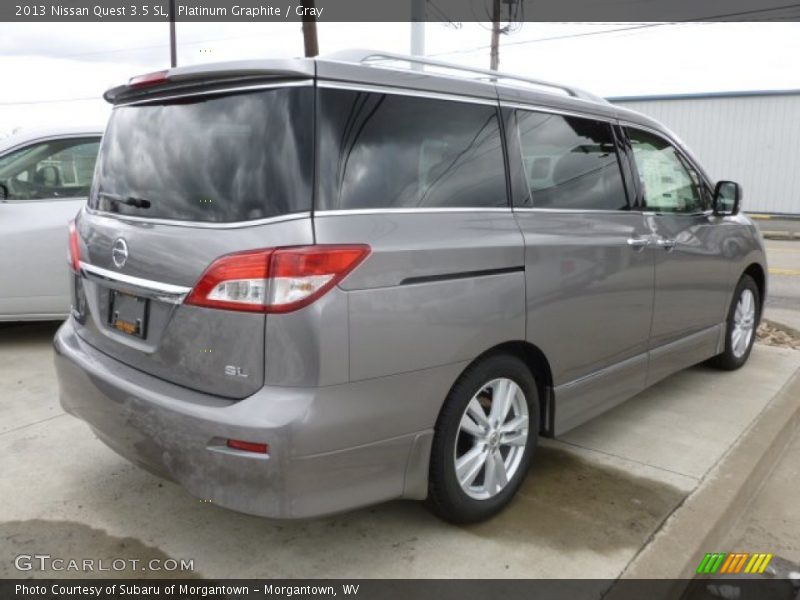 Platinum Graphite / Gray 2013 Nissan Quest 3.5 SL