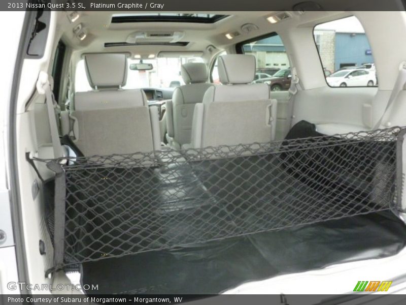  2013 Quest 3.5 SL Trunk
