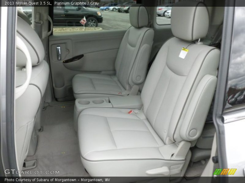 Rear Seat of 2013 Quest 3.5 SL