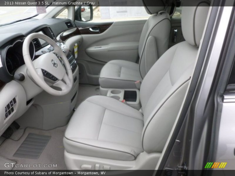  2013 Quest 3.5 SL Gray Interior