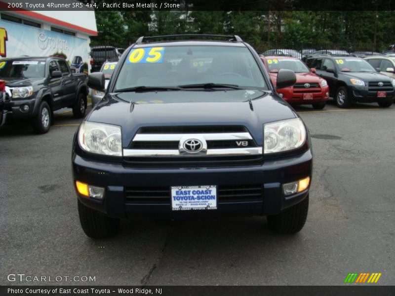 Pacific Blue Metallic / Stone 2005 Toyota 4Runner SR5 4x4