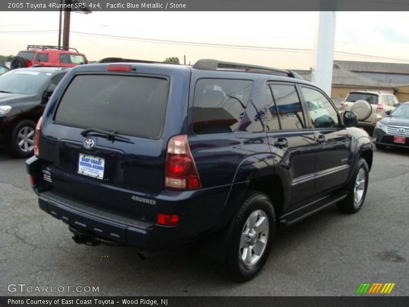 Pacific Blue Metallic / Stone 2005 Toyota 4Runner SR5 4x4