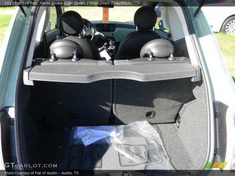 Verde Chiaro (Light Green) / Grigio/Nero (Gray/Black) 2013 Fiat 500 Pop
