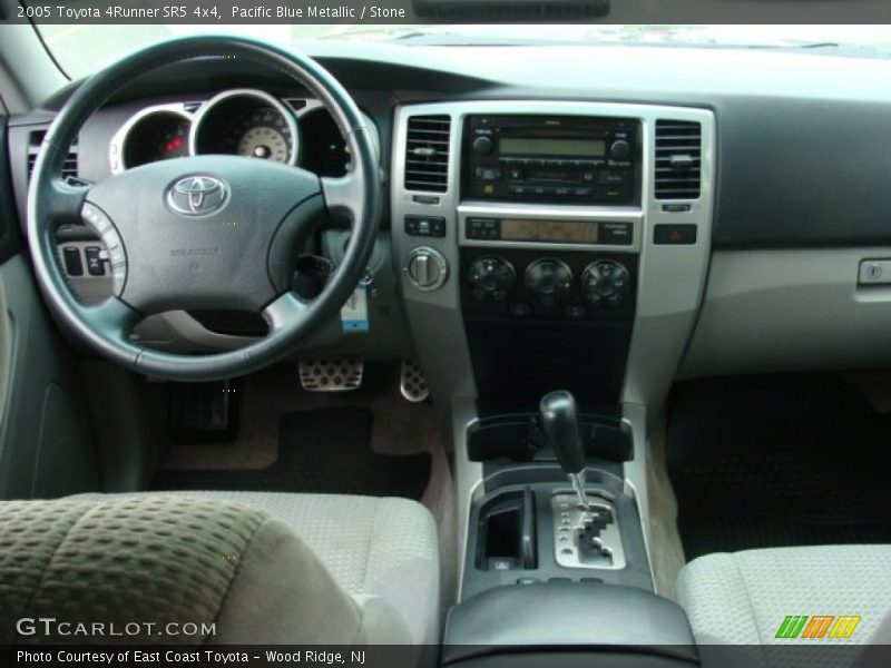 Pacific Blue Metallic / Stone 2005 Toyota 4Runner SR5 4x4