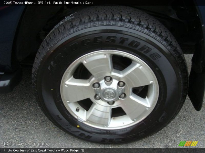 Pacific Blue Metallic / Stone 2005 Toyota 4Runner SR5 4x4
