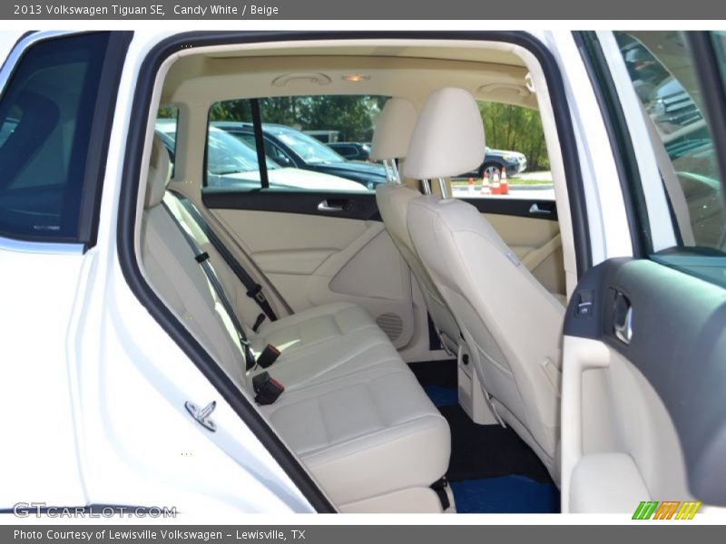 Candy White / Beige 2013 Volkswagen Tiguan SE