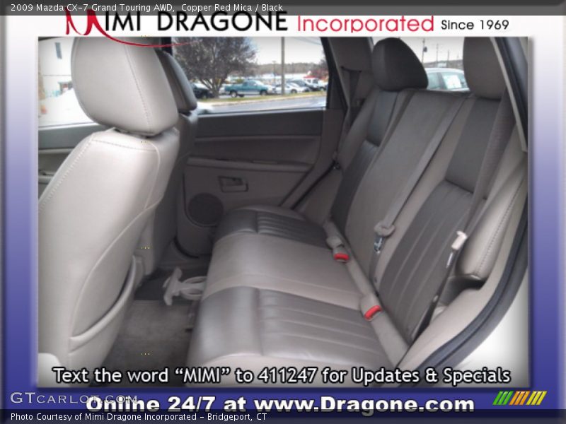 Copper Red Mica / Black 2009 Mazda CX-7 Grand Touring AWD