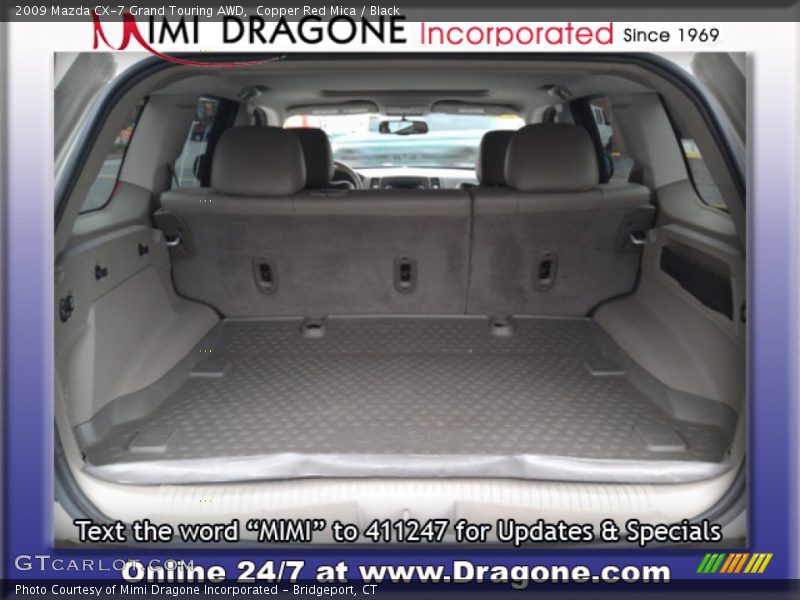 Copper Red Mica / Black 2009 Mazda CX-7 Grand Touring AWD