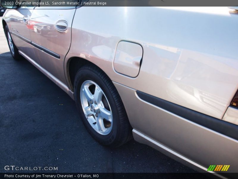 Sandrift Metallic / Neutral Beige 2003 Chevrolet Impala LS