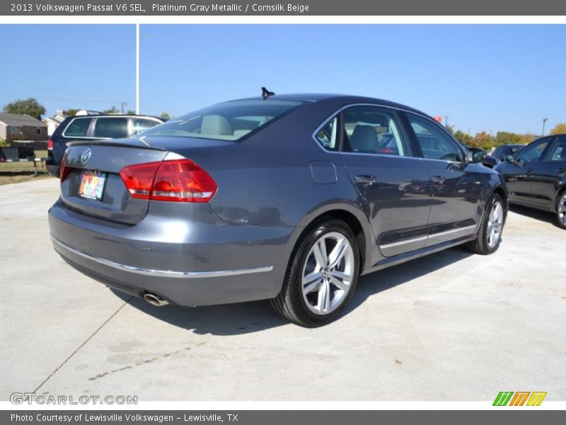 Platinum Gray Metallic / Cornsilk Beige 2013 Volkswagen Passat V6 SEL