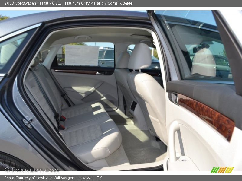 Platinum Gray Metallic / Cornsilk Beige 2013 Volkswagen Passat V6 SEL