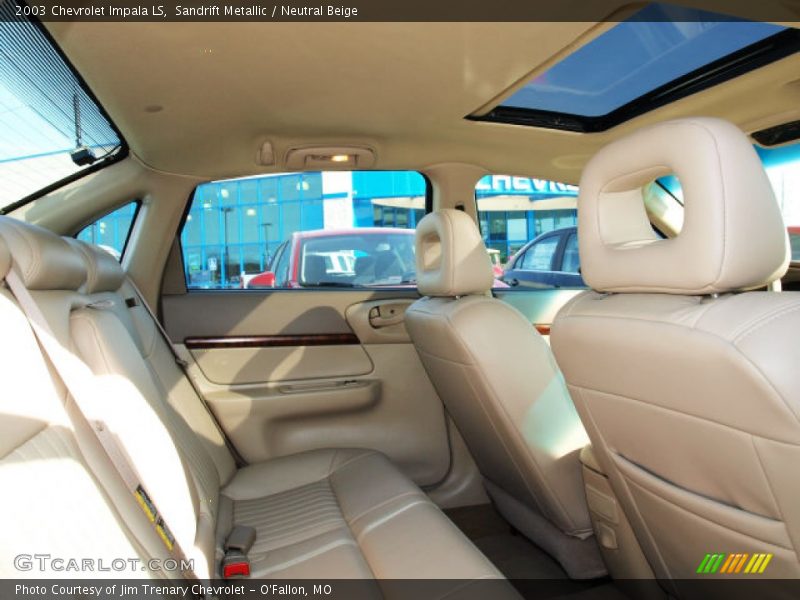 Sandrift Metallic / Neutral Beige 2003 Chevrolet Impala LS