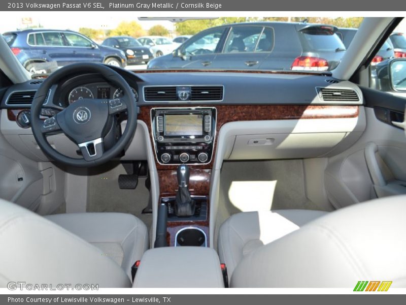 Platinum Gray Metallic / Cornsilk Beige 2013 Volkswagen Passat V6 SEL