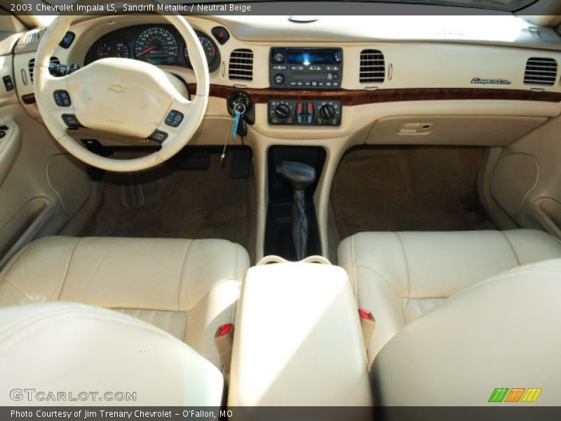 Dashboard of 2003 Impala LS
