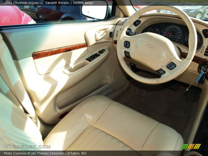 Sandrift Metallic / Neutral Beige 2003 Chevrolet Impala LS