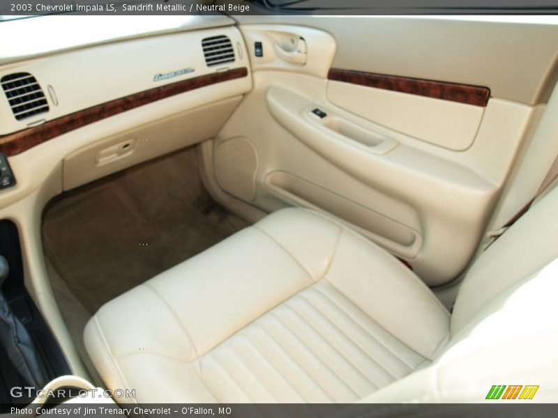 Sandrift Metallic / Neutral Beige 2003 Chevrolet Impala LS