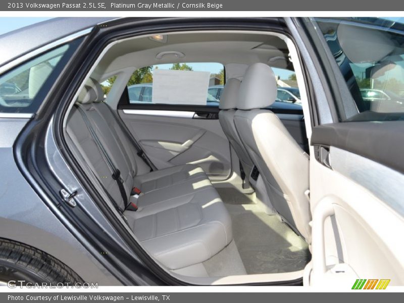 Platinum Gray Metallic / Cornsilk Beige 2013 Volkswagen Passat 2.5L SE